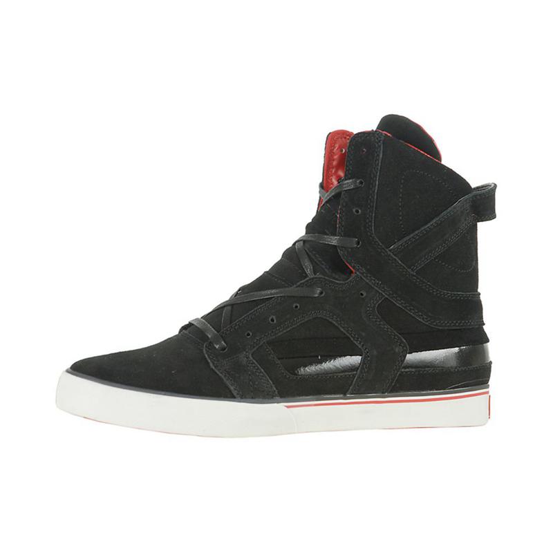 Buty Supra SKYTOP II - Sneakersy Wysokie Damskie - Czarne (EYBZ-94675)